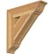 Ekena Millwork Traditional Traditional Rough Sawn Bracket, Western Red Cedar, 6"W x 26"D x 26"H BKT06X26X26TRA01RWR - alternate 1